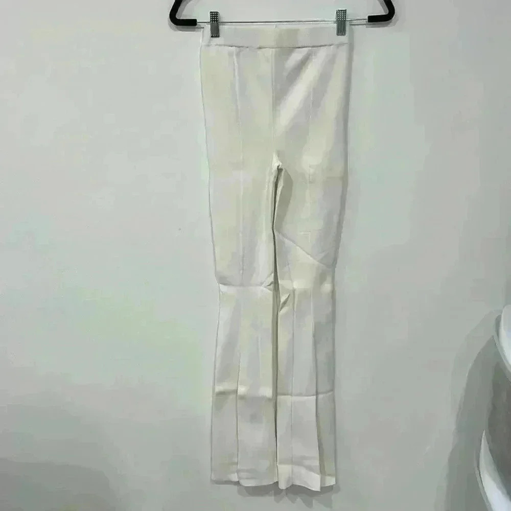 White fox pants